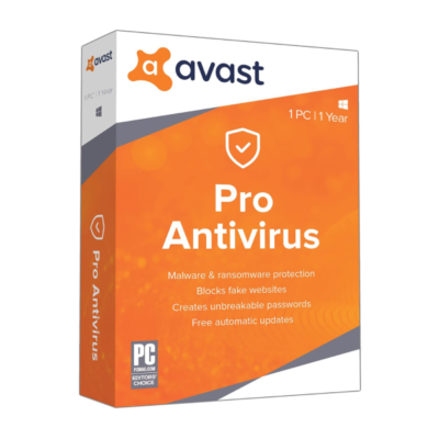 Avast 2019 Antivirus Pro 1 User 1Yr