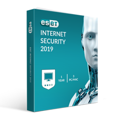 Eset Internet Security 2019 V12 (1YR, 3PC/MAC) Download