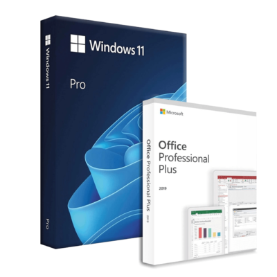 Microsoft Windows 11 Professional + Microsoft Office 2019 Professional Plus Bundle