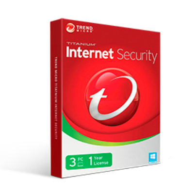 Trend Micro Titanium Internet Security (3 Pc / 1 Year)